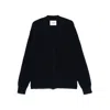 Jil Sander V Neck Cardigan Made From Wool In Blue