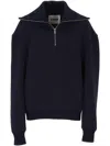 Jil Sander Half-zip Sweater