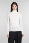 Jil Sander Knitwear In Beige Wool In Beige