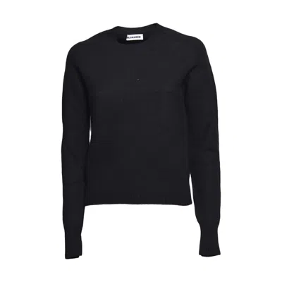 Jil Sander Sweaters In Black