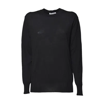 Jil Sander Sweaters In Black