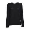 Jil Sander Sweaters In Black
