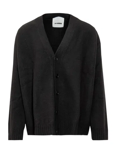 Jil Sander Sweaters In Black