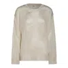 Jil Sander Sweaters Chalk