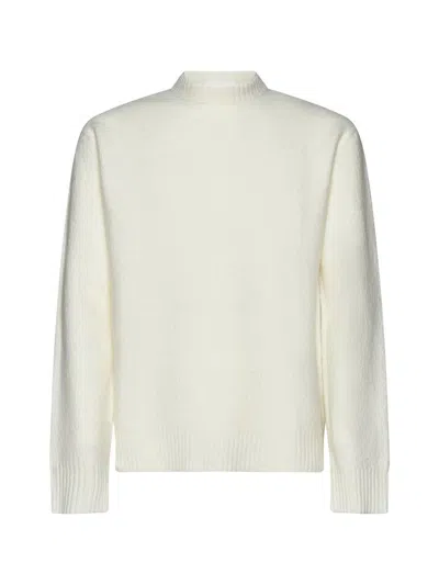 Jil Sander Sweaters In Cloud