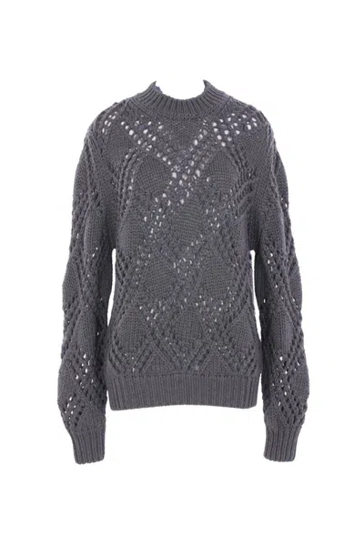 Jil Sander Sweaters In Gray