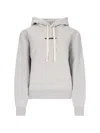 Jil Sander Grey Cotton Hoodie In Grey
