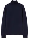 Jil Sander Chain-link Detailing Wool Jumper In Multicolor