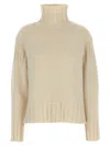 Jil Sander Wool And Silk Sweater Women In White