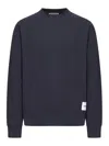 Jil Sander Black Cotton Sweatshirt