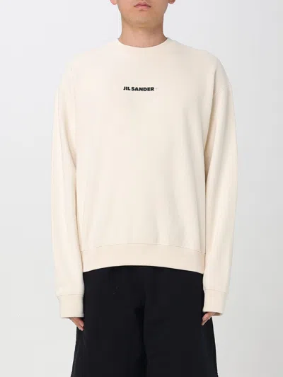 JIL SANDER SWEATSHIRT JIL SANDER MEN COLOR BEIGE,G62053022