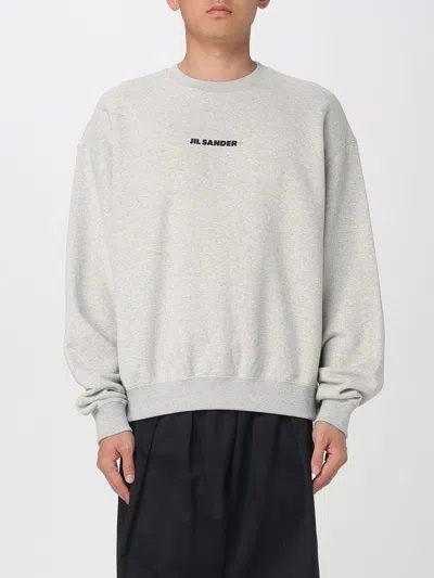 JIL SANDER SWEATSHIRT JIL SANDER MEN COLOR GREY,H13282020