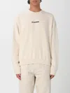 Jil Sander Logo Print Crewneck Sweatshirt In Multi