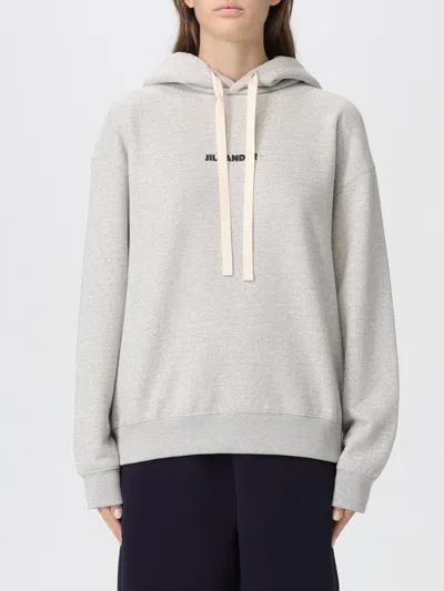 JIL SANDER SWEATSHIRT JIL SANDER WOMAN COLOR GREY,432950020