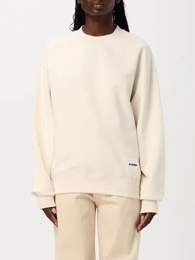 JIL SANDER SWEATSHIRT JIL SANDER WOMAN COLOR YELLOW,G13008003