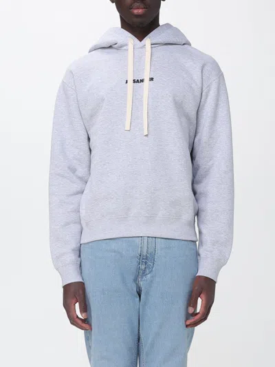 Jil Sander Sweatshirt Men Color Grey In Blue