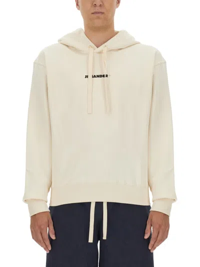 JIL SANDER SWEATSHIRT WITH LOGO