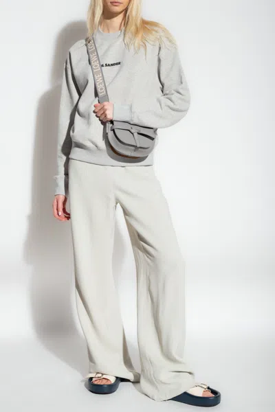 JIL SANDER JIL SANDER+ SWEATSHIRT WITH LOGO