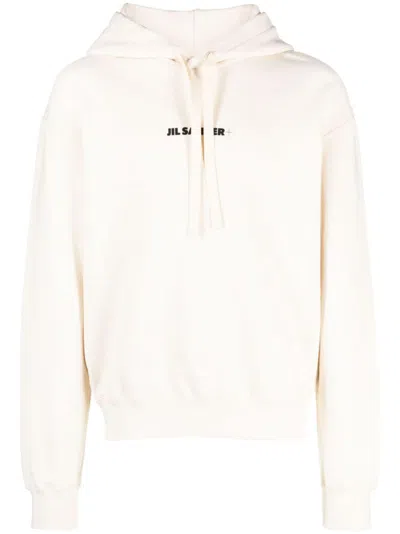 Jil Sander Sweatshirt With Logo In White