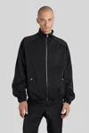 Jil Sander Sweatshirt Zip Up Sweatshirt In Black Cotton In Black