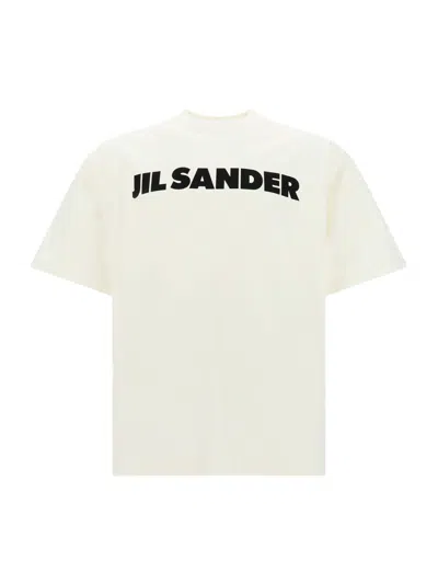 Jil Sander T-shirt In Ivory