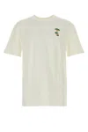 Jil Sander Mushroom Embroidered Crew Neck Short Sleeve
