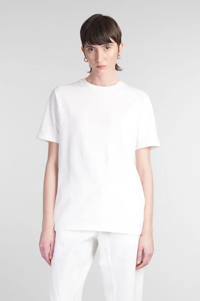 Jil Sander Stretch-jersey T-shirt In White