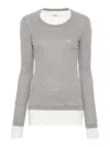 Jil Sander T-shirt In Gray