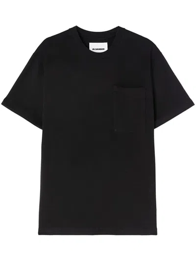Jil Sander T-shirt In Black