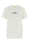 Jil Sander Cotton T-shirt With Front Printed Logo