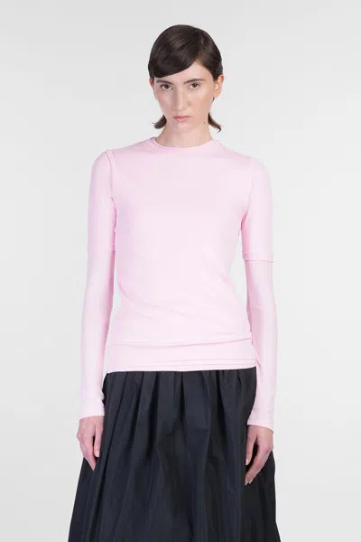 Jil Sander T-shirt 3-pack In Rose-pink Cotton