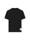 Jil Sander 3 T-shirt Pack With Logo Patch In Cotton Woman In Black