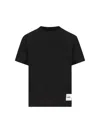 Jil Sander 3 T-shirt Pack With Logo Patch In Cotton Woman In Black