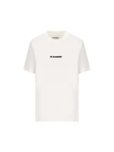 Jil Sander T-shirt And Polo Shirt In White