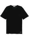 Jil Sander T-shirt In Black