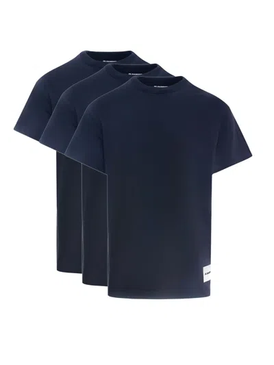 Jil Sander T-shirt In Blu