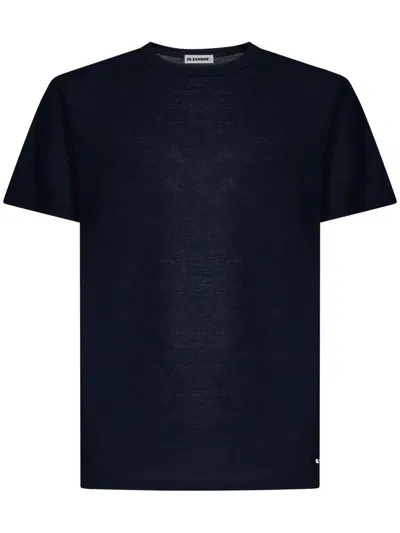 Jil Sander T-shirt Clothing In Blue