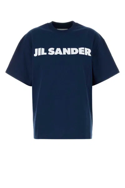 Jil Sander T-shirt In Blue