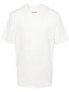 Jil Sander Classic Short Sleeve Cotton Jersey T-shirt In White