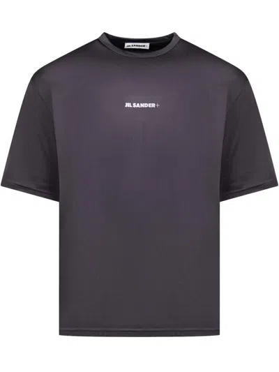 Jil Sander T-shirt Cn Ss In Purple