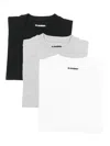 Jil Sander T-shirt Cn Ss 3pack In White