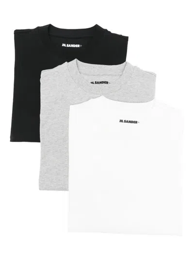 JIL SANDER T-SHIRT CN SS 3PACK