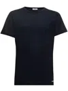 Jil Sander T-shirt Cn Ss In Midnight