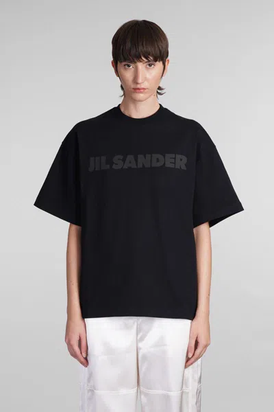 Jil Sander T Shirt Cn Ss Os T-shirt In Black