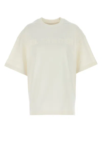 Jil Sander T-shirt Cn Ss-xl Nd  Female In White