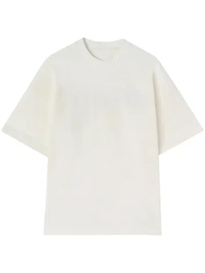 JIL SANDER JIL SANDER T-SHIRT CREWNECK SHORT SLEEVES OS CLOTHING