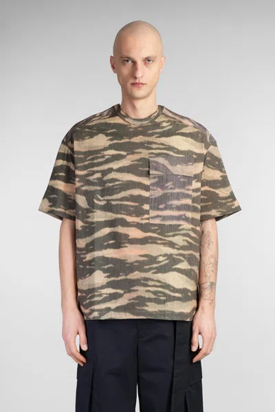 JIL SANDER T-SHIRT IN MULTICOLOR COTTON
