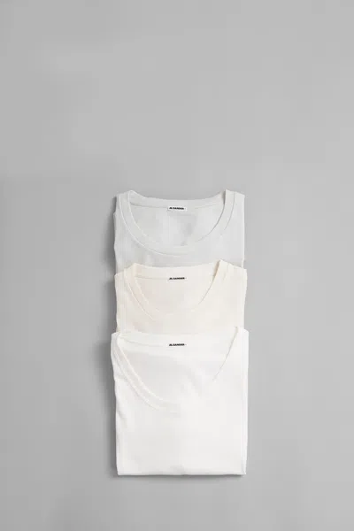 Jil Sander T-shirt In Multicolor Cotton