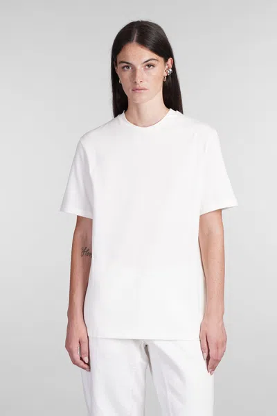 Jil Sander Women's Logo-print T-shirt In White