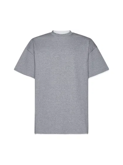 Jil Sander T-shirt In Inox